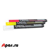 Набор цветных меловых маркеров CRETA COLOUR MIX 3 (3 цвета)