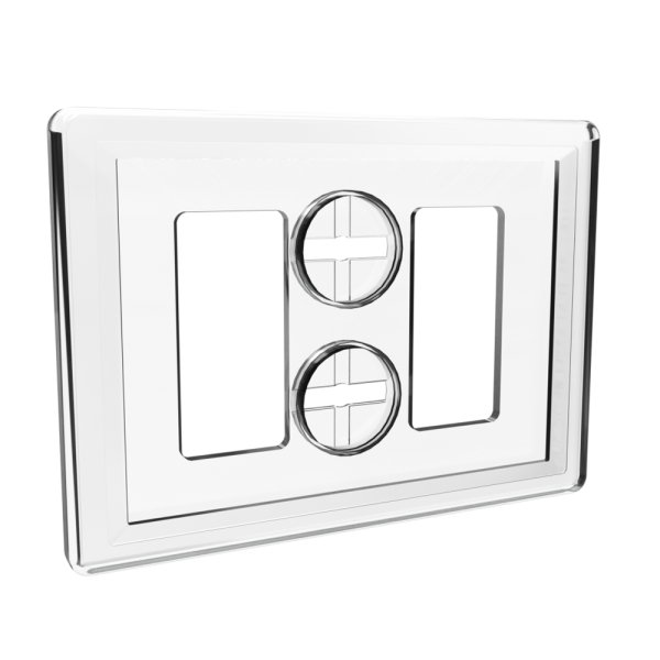 sk_Рамка пластиковая серии ТЕХНО МИНИ формата А8 TM A8, Прозрачный