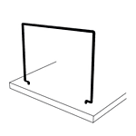 Разделитель полки 300*220мм
