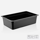 Гастроёмкость из поликарбоната 530х325х150 мм (GN1/1 h150) черная
