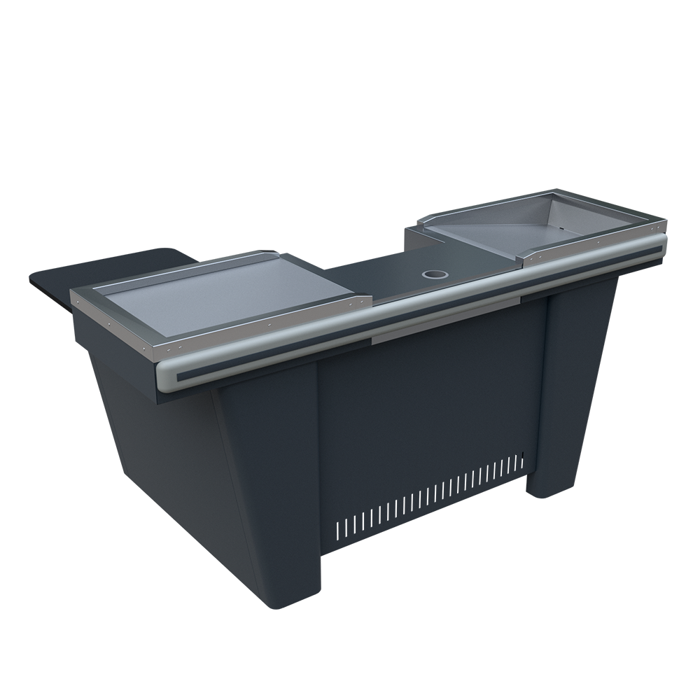 stpos_2_Кассовый бокс Stream M-150N v3.0 (шлиф.нерж,вырезы под ДЯ,МК 2Т,глубокий накоп)RAL7016,Серый,правый