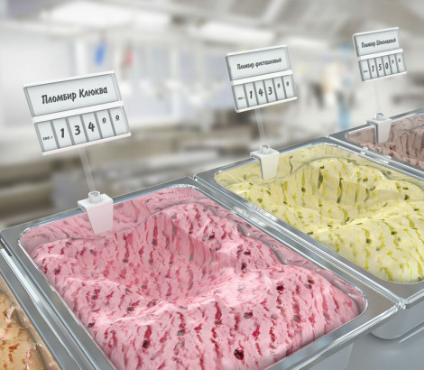 03_Универсальный держатель кассет цен 50 мм на клипсе PC-CL-CLIP