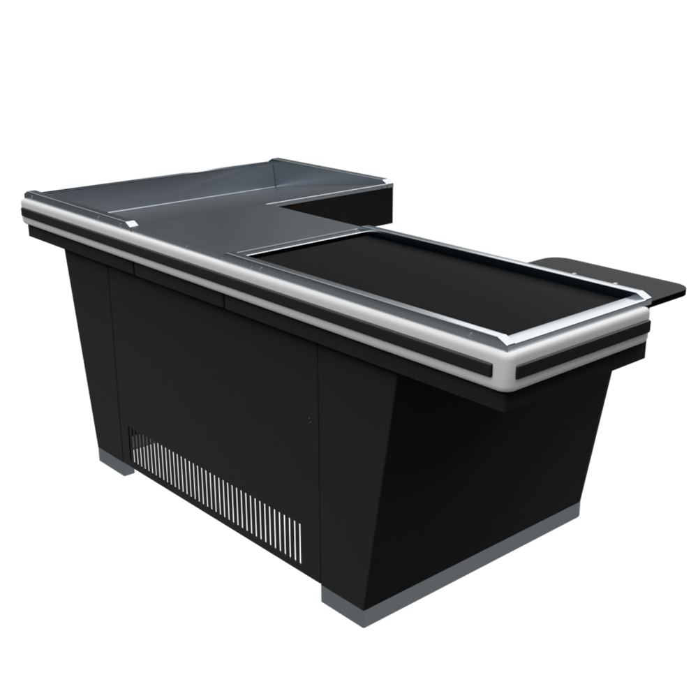 sk_2_Кассовый бокс Stream-XL-220-Т90 (тр-р 90см, ш.нерж.,б-выр,шир. нак.),Матовый,RAL9005,Черный,Левый