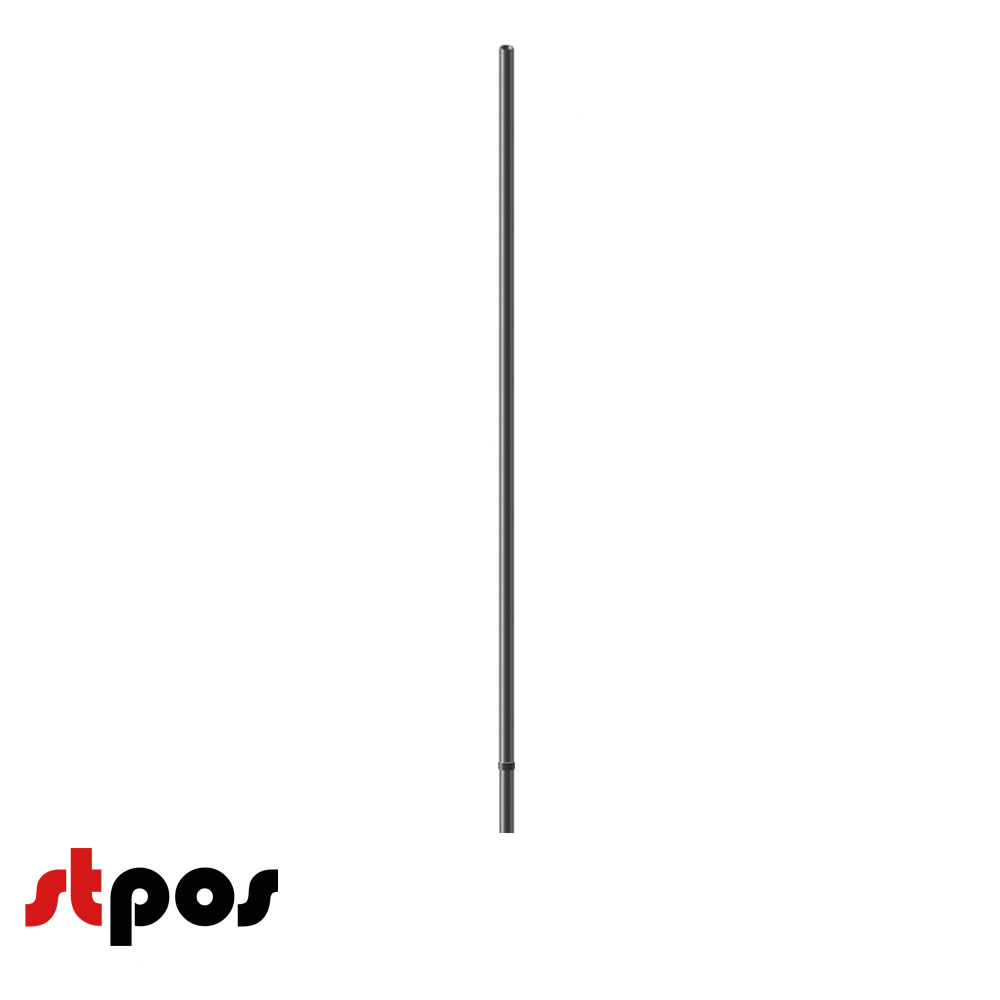 Штанга-для-стойки-вращающейся-с-кольцом,-RAL9016,-Белый