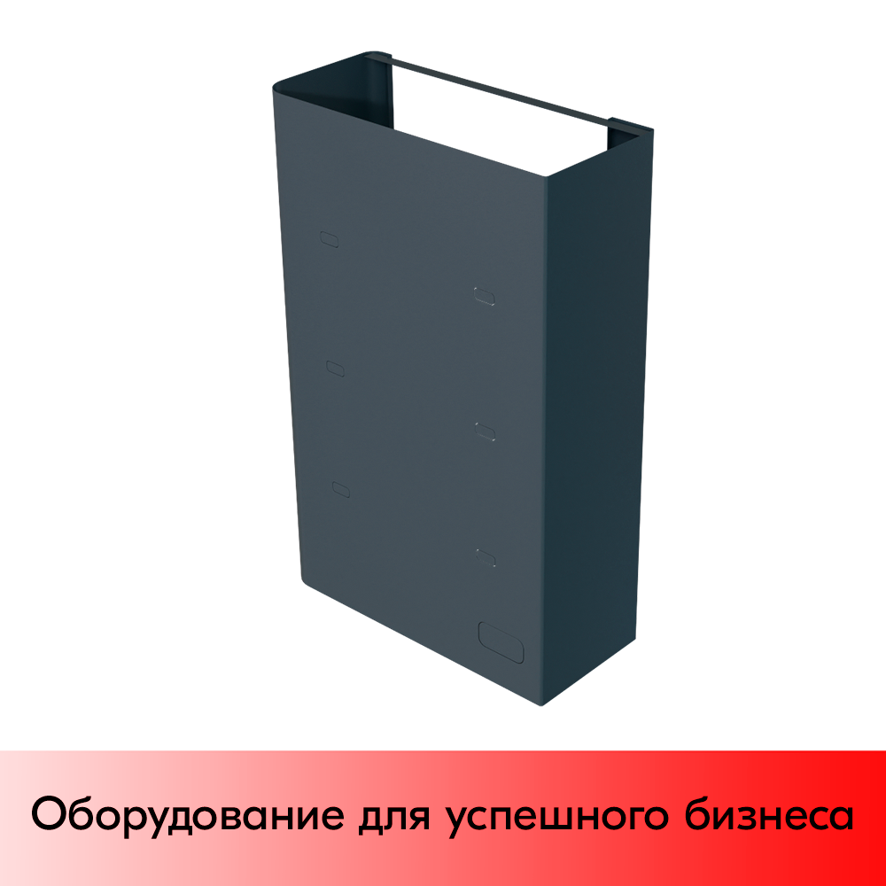 01_Тумба для кассового бокса МИНИМАРКЕТ и МИНИМАРКЕТ PLUS, RAL7016, Серый