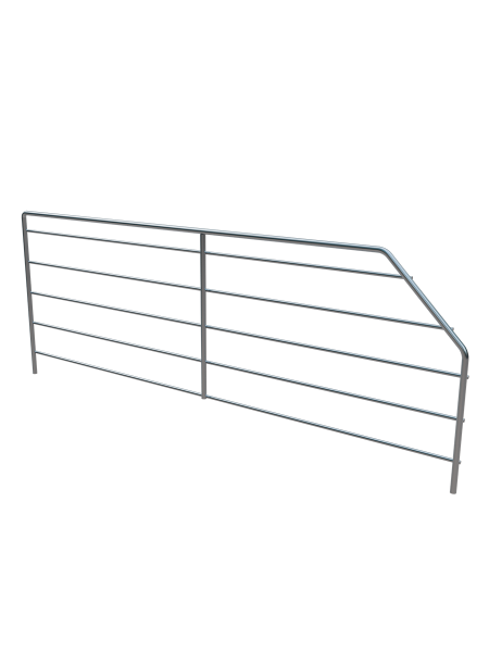 sk_Разделитель проволочный скошенный 90h, 500 мм (унив. для 25/50 серии), Хром