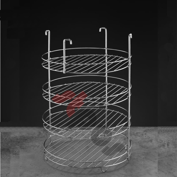 00_Решетка для тандыра №8 (295х415 мм) 4 яруса с дополнительными бортами