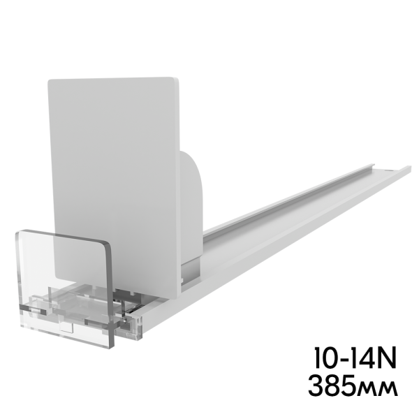 sk_Пружинный толкатель 38х50 мм FORTA NORMA-1 10-14N, с ограничителем 20х25 мм, 10-14 ньютона, 385 мм