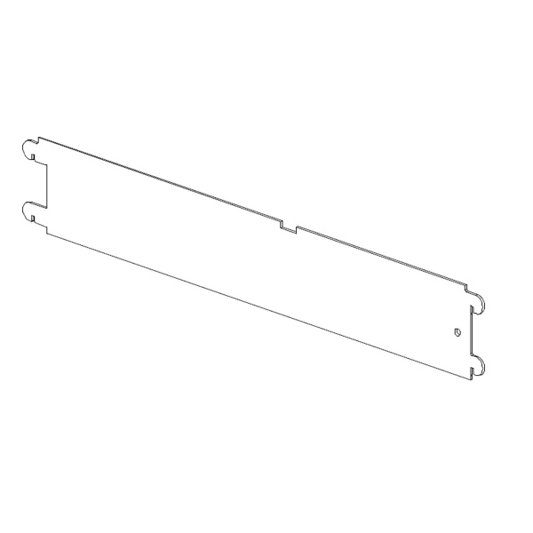 1_Полкодержатель для усиленного стеллажа полки сетчатой под моностенку 600 мм (25 серия)