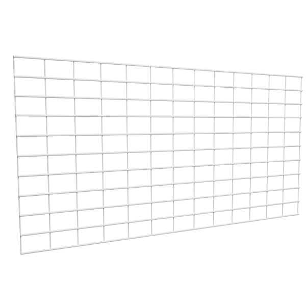 sk_Стенка сетчатая 500х1000 мм (25 серия), Глянец, RAL9016 Белый