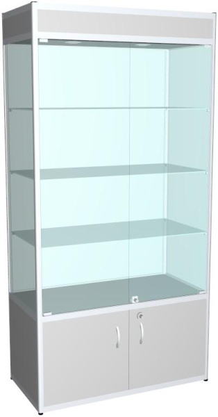 01_Витрина из аллюминевого профиля ТП-2