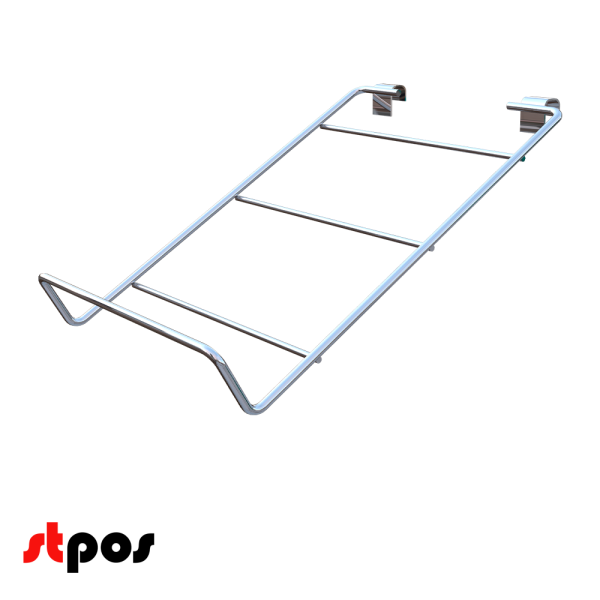 00_Держатель для робота пылесоса 370х300х70мм, d-8 мм на штангу 30х15 мм, Цинк