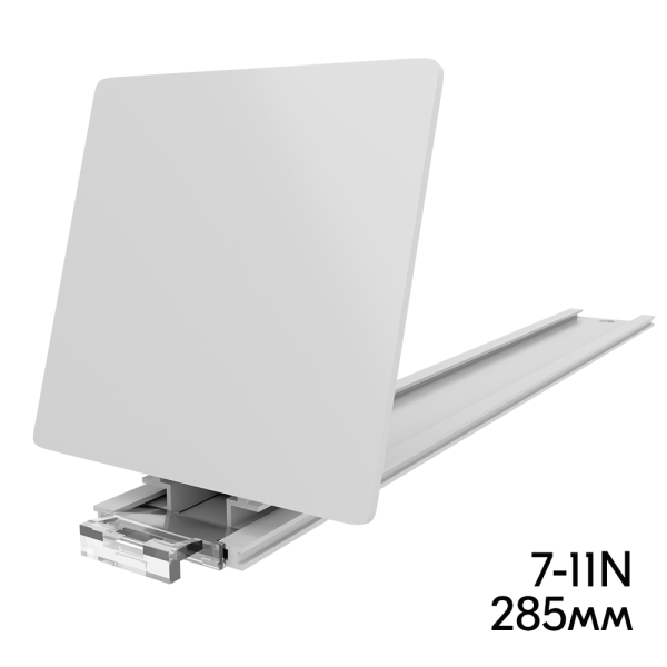 sk_Пружинный толкатель наклонный 75х74мм FORTA QUADRA-0 7-11N, 7-11 ньютонов, без ограничителя, 285мм 