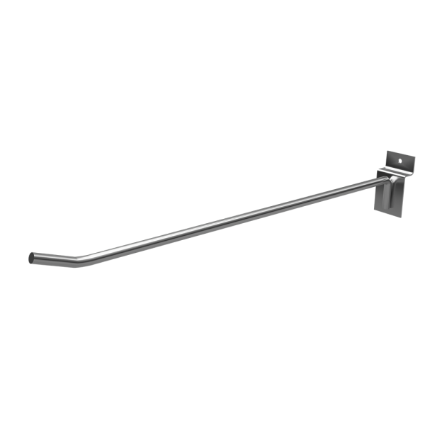 sk_Крючок для экономпанели одинарный, 300мм, d4,8, Хром