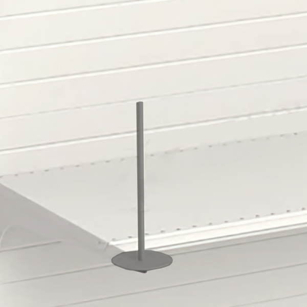 sk_Кронштейн-держатель на полку для пакетов в рулоне 400 мм, Муар, RAL7024 Серый sk_Кронштейн-держатель на полку для пакетов в рулоне 400 мм, Муар, RAL7024 Серый