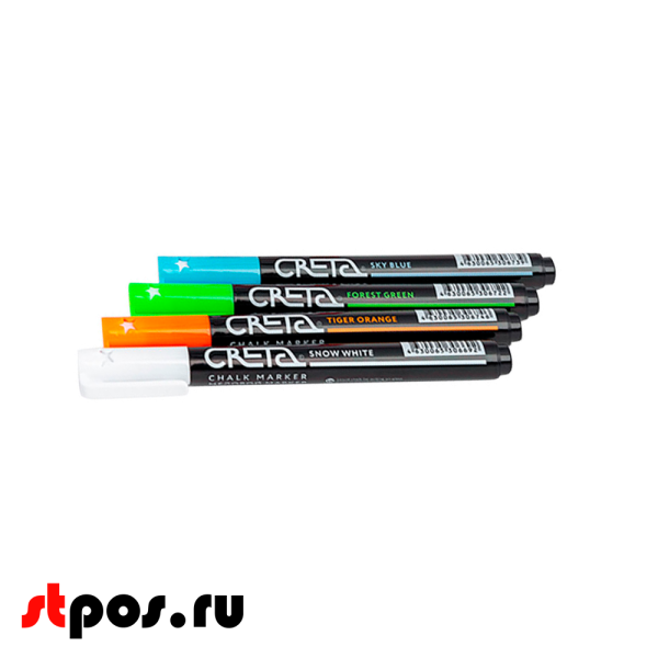 00_Набор цветных меловых маркеров CRETA COLOUR MIX 2