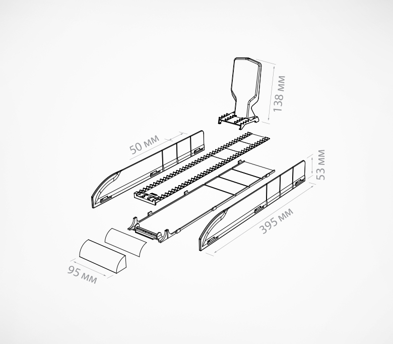 04_Лоток для выкладки плиточного шоколада CHOCO-TRAY