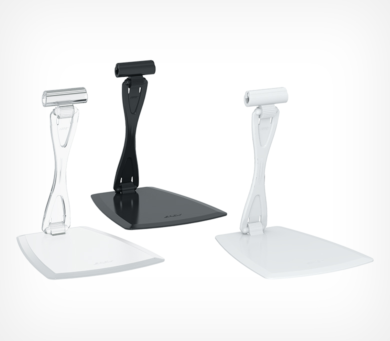 02_Комплект ДЕЛИ настольный с изменяемым углом наклона DELI-UNBO-SET90, Белый