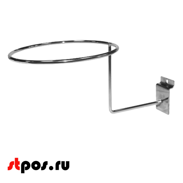 00_Держатель для экономпанели для головных уборов d6 d140мм хром