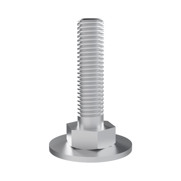 sk_Ножка укороченная (унив. для 25 50 серии), Цинк