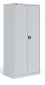 Шкаф архивный металлический для документов ШАМ-11-920-370, 1830х920х370мм, RAL7035, Серый