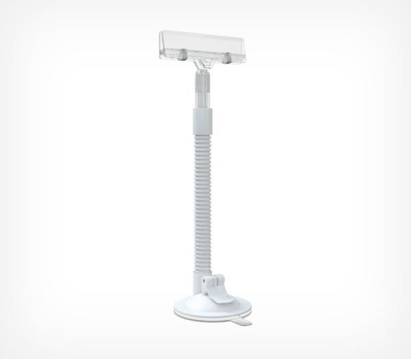 01_Держатель плаката на гибкой ножке и вакуумной присоске