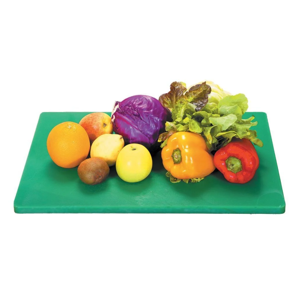 stpos_Доска разделочная, 400х300х8 мм, пластик, зеленая, P.L. Proff Cuisine