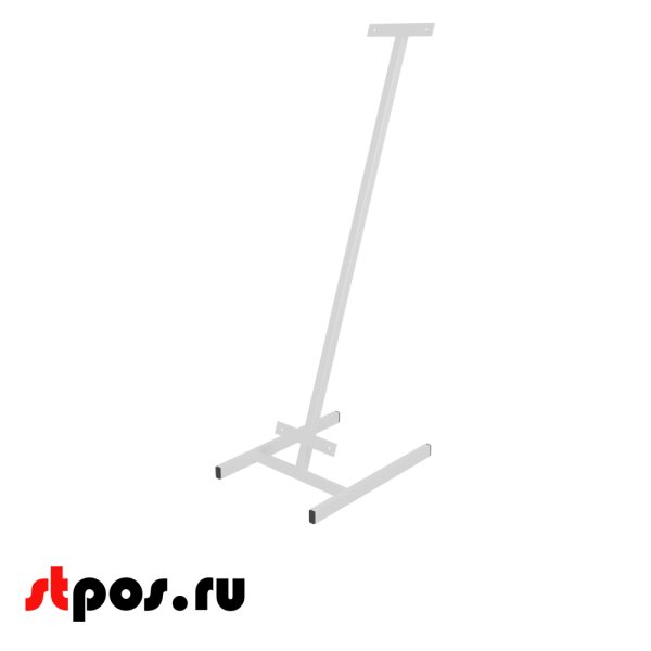 00_Опора для стенда настольного (2 отв.) (комплект), RAL9016, Белый