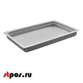 Гастроёмкость из нержавеющей стали 530х325х65 мм (GN1/1 h65), 9 л, толщина 0,6мм