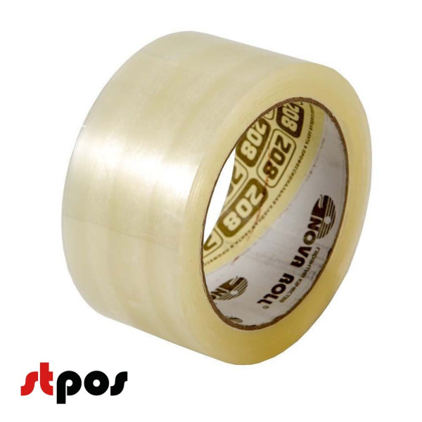 00_Лента упаковочная 48х66м прозрачная