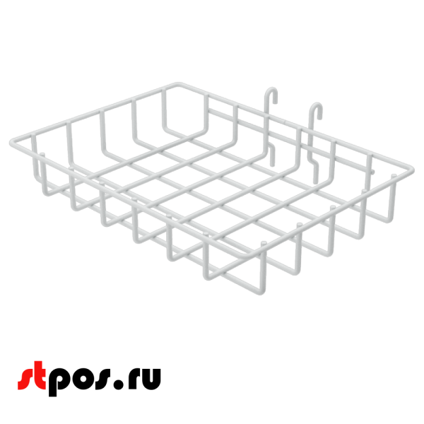 Полка на рамку Мини 32x207x147мм, RAL9016, Белый