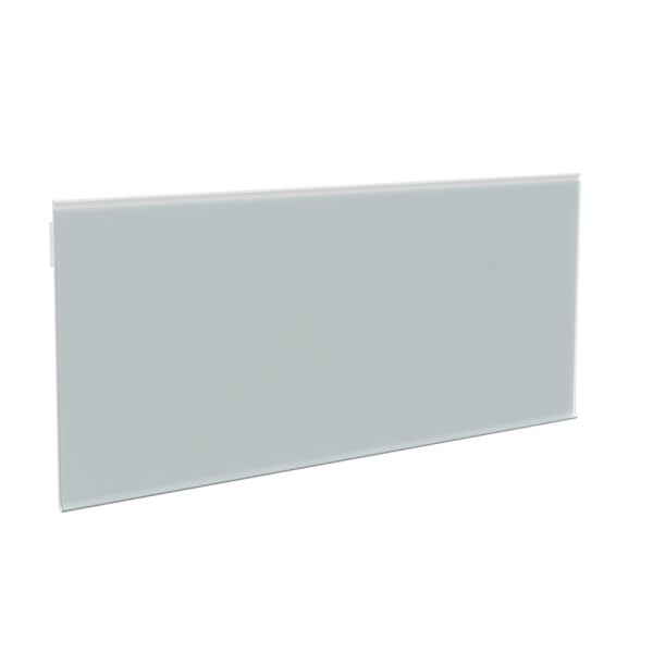 stpos_Ценникодержатель полочный самоклеящийся DBR39, длина  100мм ВСПЕННЕНЫЙ СКОТЧ, БЕЛЫЙ