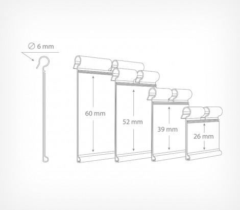 03_Схема_Ценникодержатель на крючок откидной VH