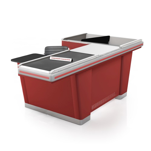01_Кассовый бокс Stream-XL-220-Т90 (тр-р 90см, ш.нерж.,без вырезов,шир. нак.), RAL3000, Красный, Левый 01_Кассовый бокс Stream-XL-220-Т90 (тр-р 90см, ш.нерж.,без вырезов,шир. нак.), RAL3000, Красный, Левый