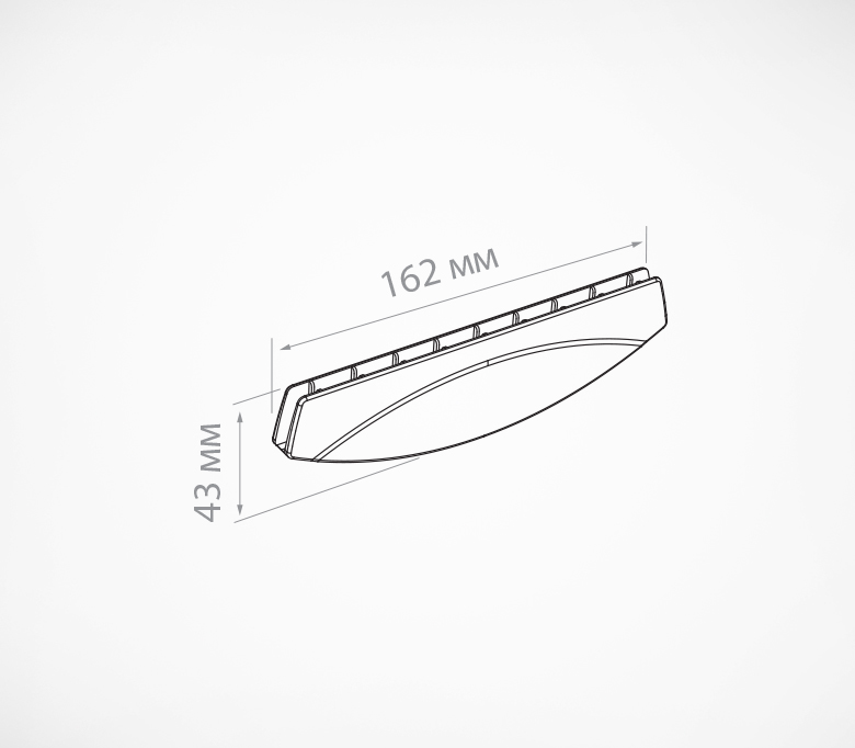 05_Держатель акрилового кармана ACR-HOLDER 150