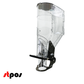 Гравитационный диспенсер 150х550х250мм для сыпучих продукт.AIRBOX GR10 10л на штангу, ц/д,прозрачный
