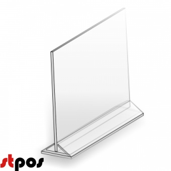 01_Подставка под меню А5 горизонтальная с треугольным основанием (менюхолдер)