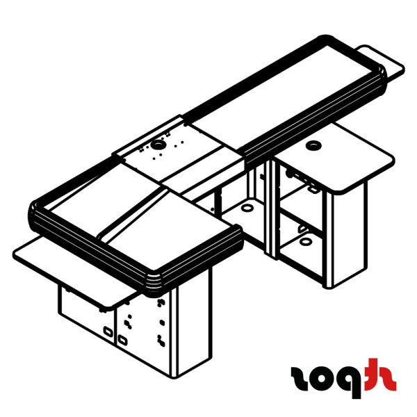 1_Кассовый бокс ГИПЕРМАРКЕТ LIGHT-XL, 2500мм (2965), (БЕЗ транспортера, широкий накопитель, вырезы) 1_Кассовый бокс ГИПЕРМАРКЕТ LIGHT-XL, 2500мм (2965), (БЕЗ транспортера, широкий накопитель, вырезы)