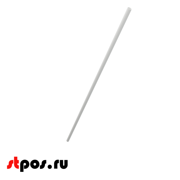 00_Штанга для стойки без кольца, RAL9016, Белый