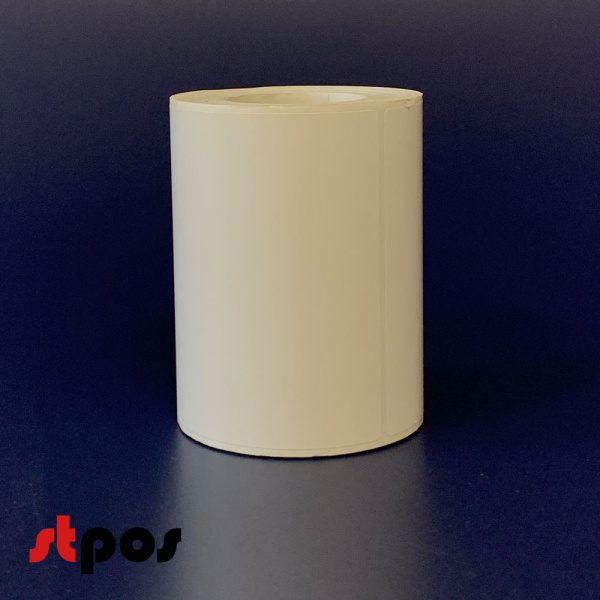 1_Термо-трансферная полуглянцевая этикетка  100х100х250, съемный клей (100х100мм, 250шт, вт40)