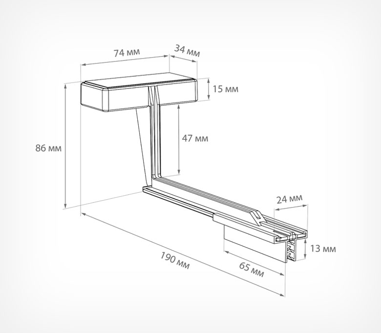 04_Магнитный держатель вывески MGT-SGT-G