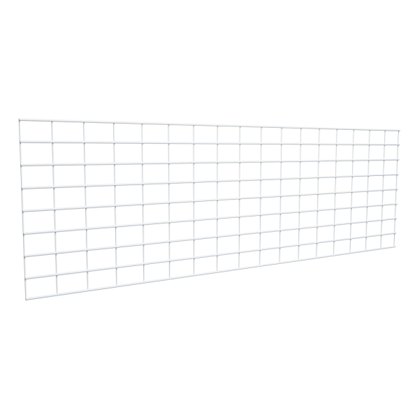 sk_Стенка сетчатая 400х1250 мм (25 серия), Глянец, RAL9016 Белый
