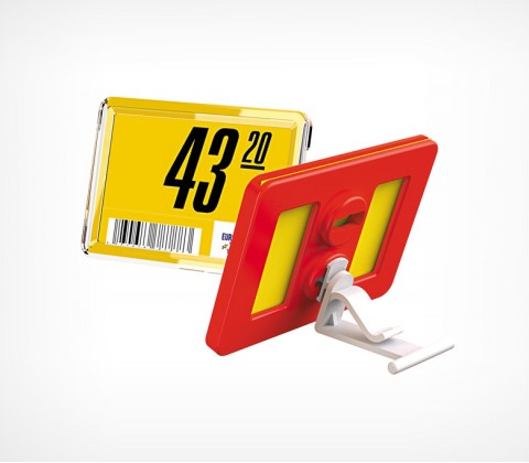 06_Рамка пластиковая серии ТЕХНО МИНИ формата А8 TM A8, Красный