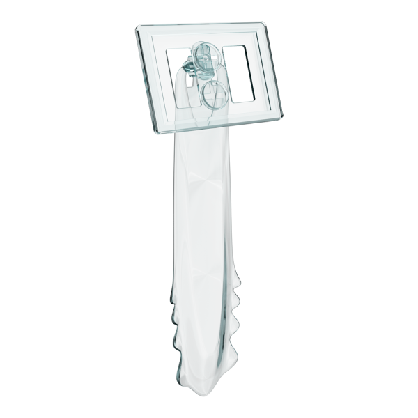 sk_Рамка ТЕХНО А8 прозрачная, прозрачный держатель TECHNO STICK-ICE