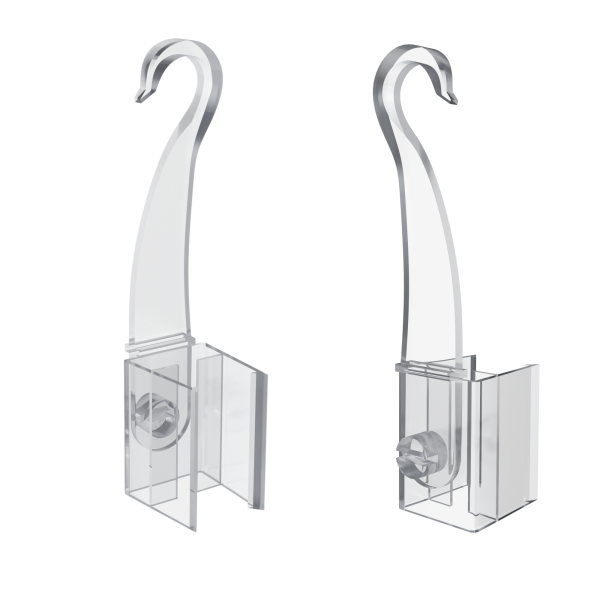 sk_Крючок с подвижным основанием для подвешивания пластиковых рамок F-CLIP-SW