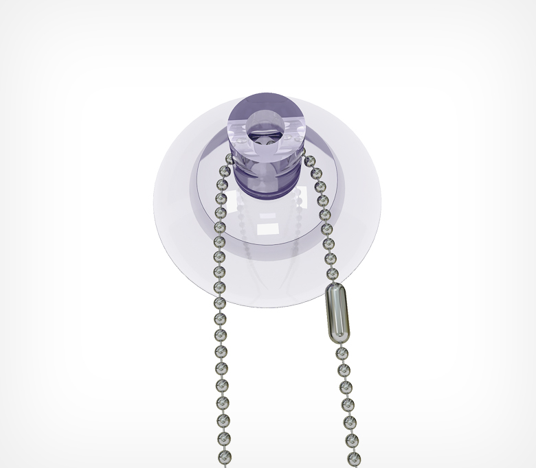 03_Силиконовая присоска с тремя отверстиями SC-46DH