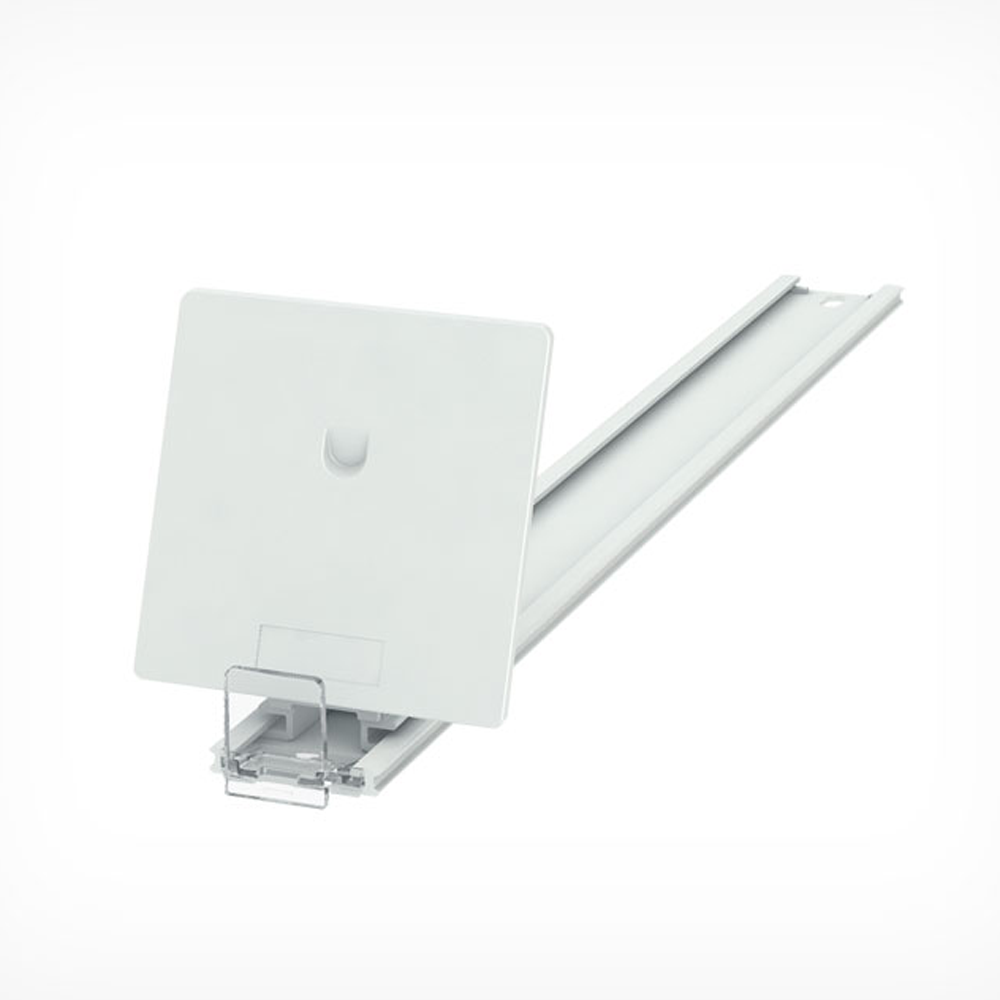 75х74мм, пружинный толкатель наклонный  FORTA QUADRA, с ограничителем 20х25