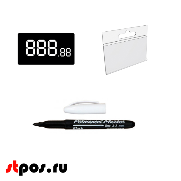 00_Набор ценников с маркером EASY PRICER 2