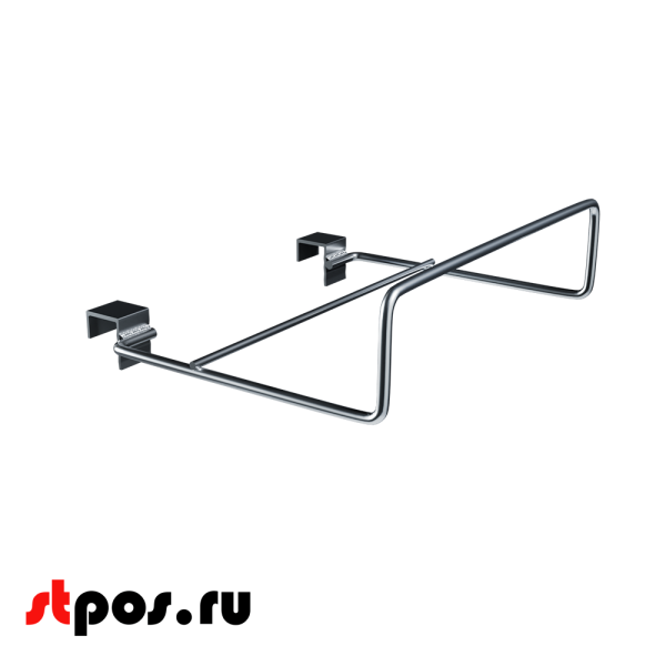 00_Держатель для клавиатуры, глубина 250 мм, на штангу 30х15 мм, Цинк