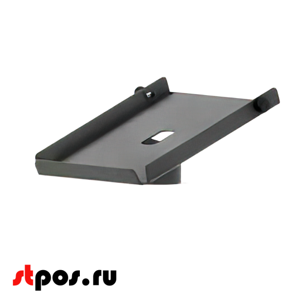 00_Держатель для принтера чеков, под размер 160х210 мм, посадочный диаметр 40мм, RAL7024, Угольно-серый